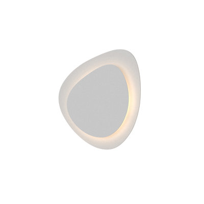 Abstract Panels LED Flush Mounted Sconce