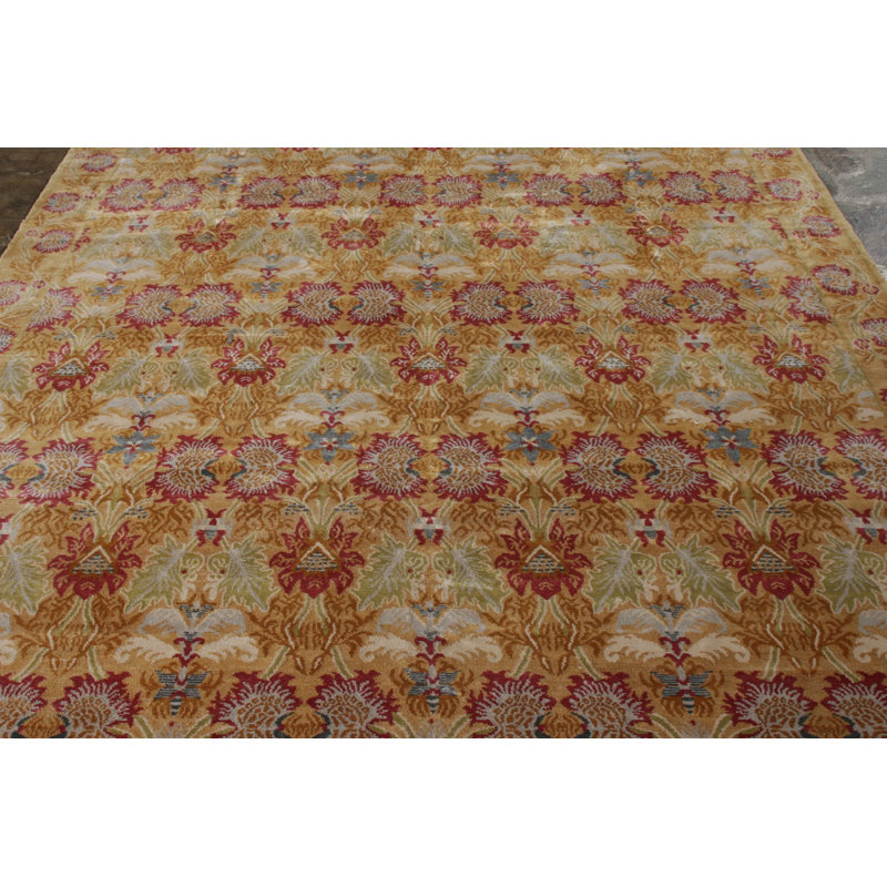 One-of-a-Kind 8'10" X 11'7" Hand Knotted Area Rug