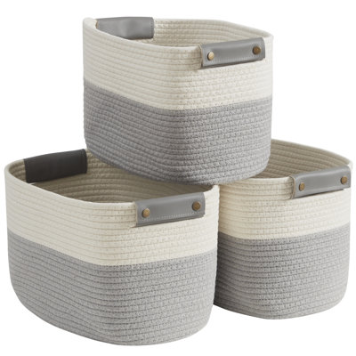 Ensemble de bacs en tissu