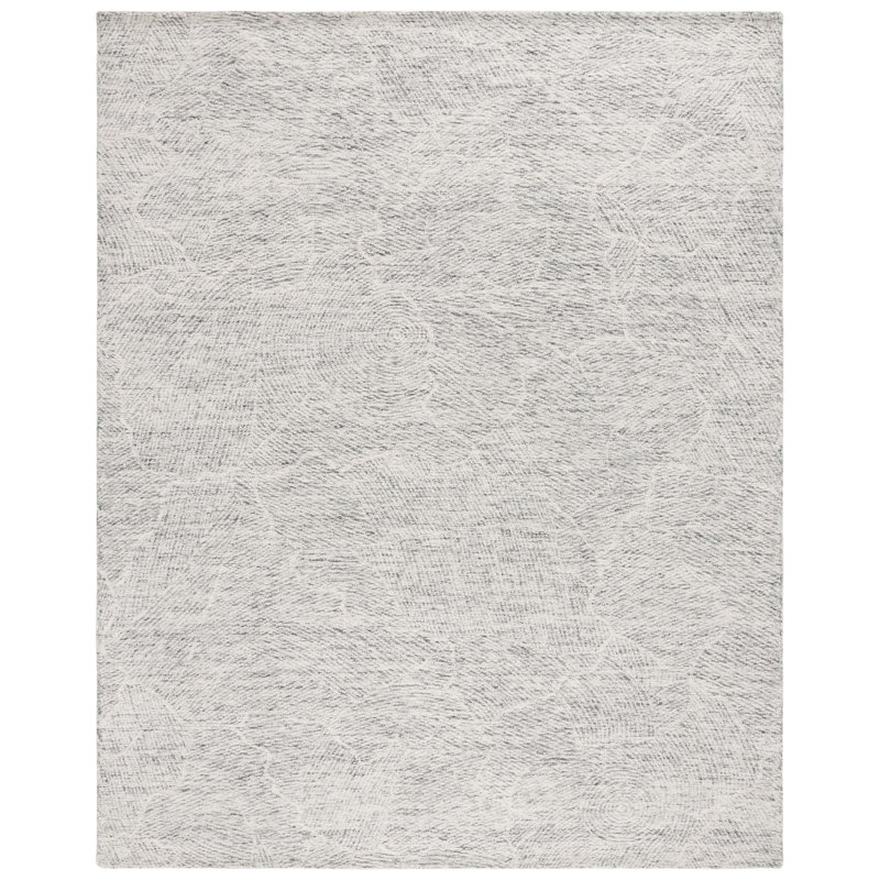 Metro Hand Tufted Indian Wool And Cotton With Latex Abstract Rug, Rectangle 11' x 15'