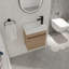 18'' Floating Wall-Mounted Bathroom Vanity with  Resin Sink & Soft-Close Cabinet Door