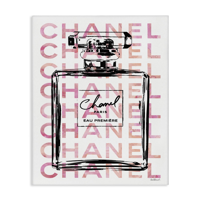 «Perfume Bottle with Words», impression, H 40 po x l 30 po