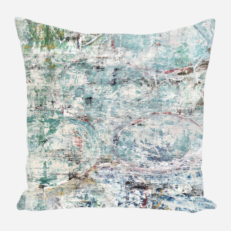 Linen Square Pillow Cover & Insert, 13" x 13"