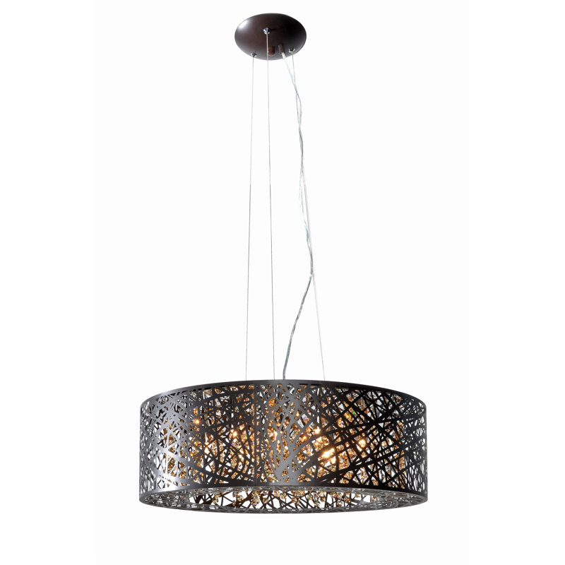 Lustre tambour 9 lumières Glantz