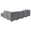 Upholstered L-Shaped Sectional Reversible-1331383991