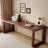 Black Rectangular Solid Wood writing desk-118312003-118312013
