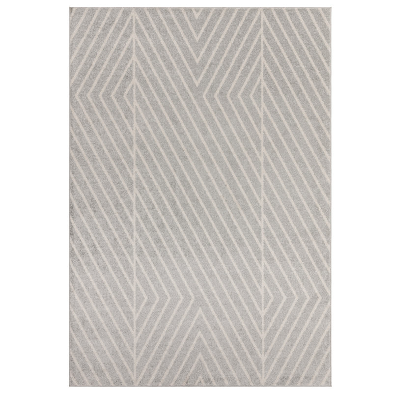 Donnavin Geometric Area Rug, Rectangle 80 x 150cm