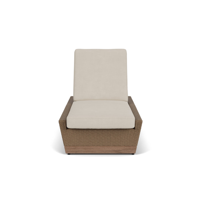 Charisma Outdoor Chaise Lounge, Sandberg Flax