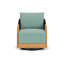Alpine Outdoor Teak Swivel Armchair-7167829
