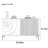 Light luxury simple solid wood storage cabinet-102534001