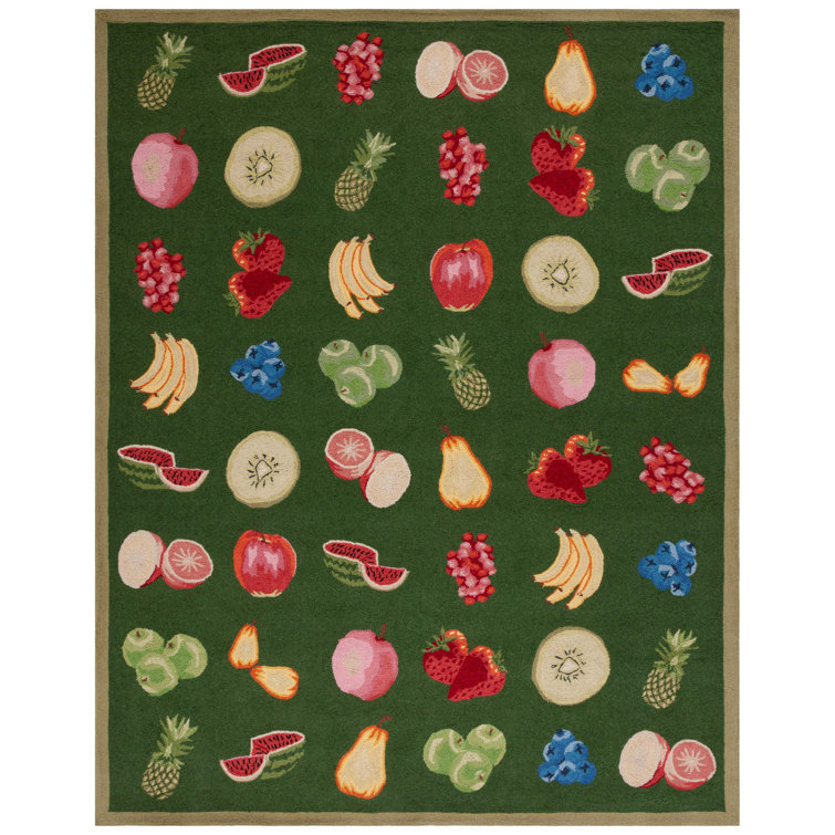 Demitro Hand Hooked Wool Rug