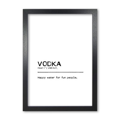 Vodka Happy - Print