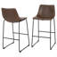 Tabouret de bar et de comptoir rembourré Cobina-1879552411-1879447130