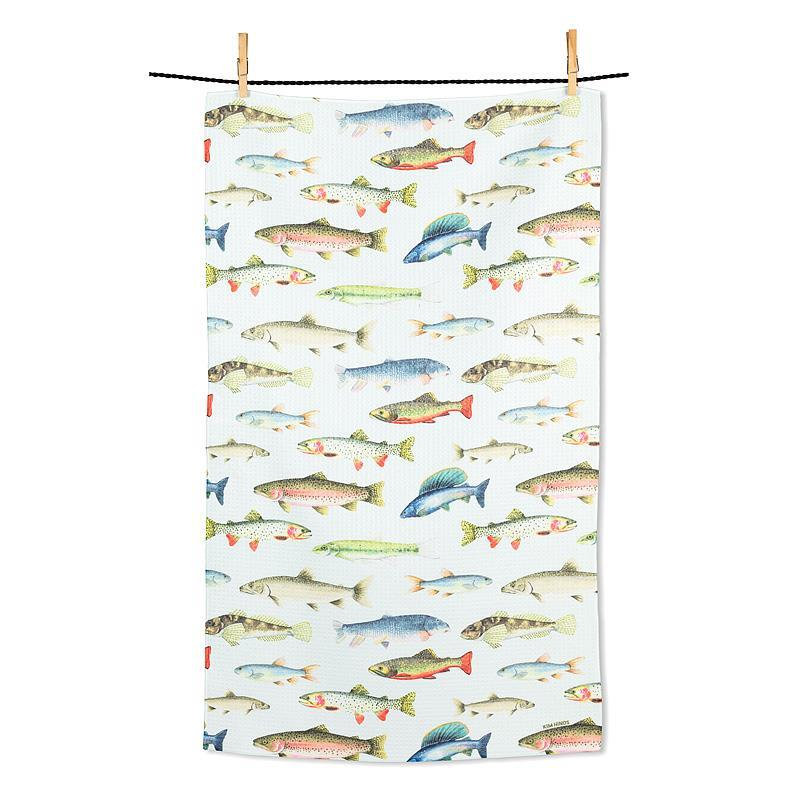 Freshwater Fish Kitchen Towel