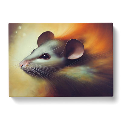 Mouse - Wrapped Canvas