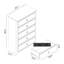 Commode à 5 tiroirs 30,7 po de largeur Bustillo-1014867508