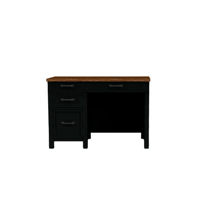 Bureau d'ordinateur moderne à deux tons