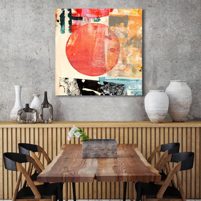1PW6188 Pop Love #2 (Sun) - Wrapped Canvas Print