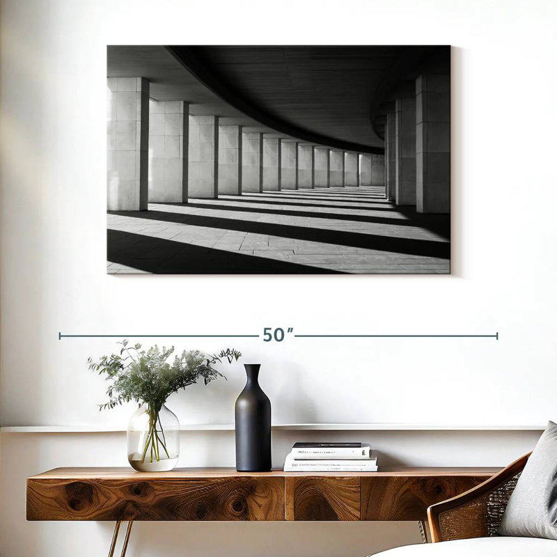 Endless Corridor Columns