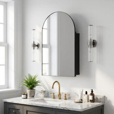 W H Medicine Cabinet Mirror 3
