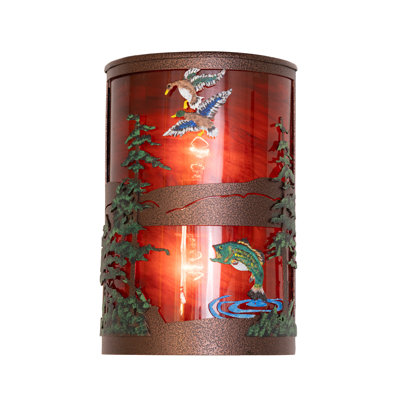 2 - Light Flush Mounted Sconce