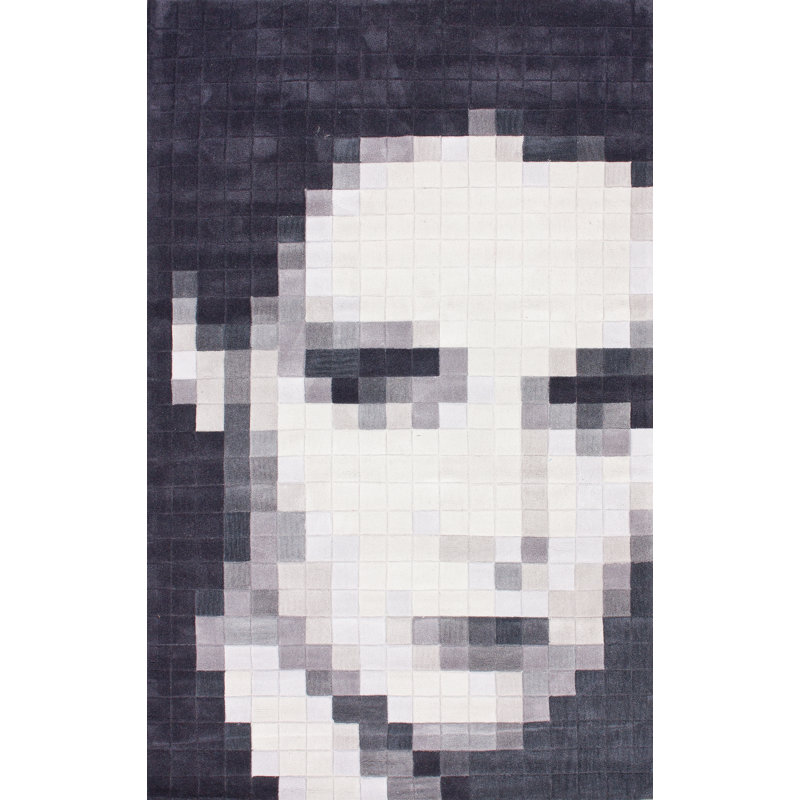 Tapis Jacieon Anna Midnight, 7 pi 7,2 po x 9 pi 6 po