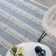 Perrotta Striped Recycled P.E.T Hand Woven Indoor / Outdoor Area Rug