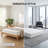 Visco Gel Infused Memory Foam Mattress in a Box, Queen Size, 8 Inch Extra Firm Support, Cool & Relaxed Sleep with High-Density Foam, White-317227305