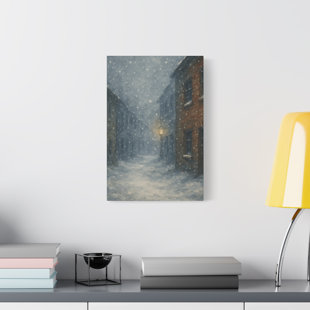 Aaroon Single Picture Frame Print on Canvas