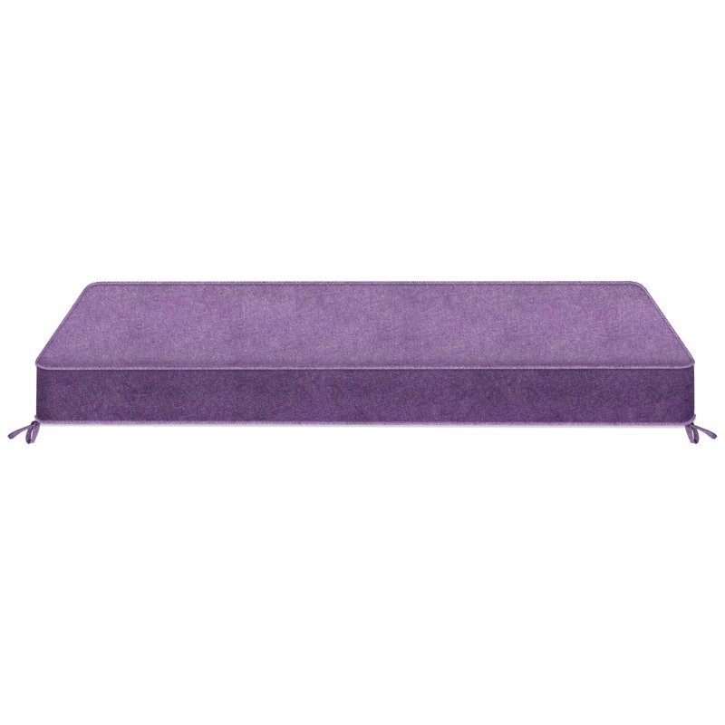 Custom Cushion, Light Purple, L 50 po x P 26 po