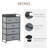 Chic Hallway Storage Cabinet,Home Cabinet,Storage Organizer,Freestanding Dresser Tower-1384560338