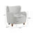 Reshami Wing Back Fabric Upholstered Accent Chair-659116476