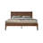 King Size Solid Wood Bed Frame with Headboard & Footboard Platform Bed, 12 Strong Slatted Base, Metal Legs, No Box Spring Needed, Easy Assembly, Anti-Slip & Noise-Free, Walnut Finish-1172597959-1172597955