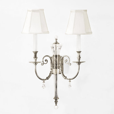 MORAVIA Nickel Sconce