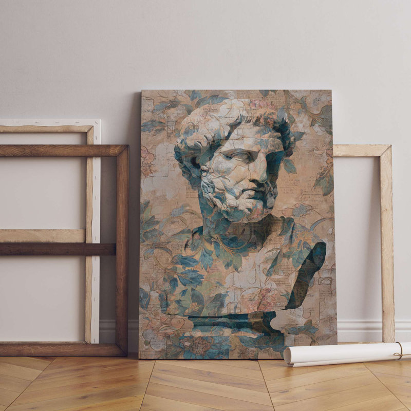 Stunning Decorative Canvas Painting, 19.7 x 27.6 inches | 100% Canvas with 100% Wooden Frame (Thickness: 0.8 x 1.2 inches) | Perfect for Living Room, Bedroom, or Office Decor, Elegant Art Piece for Any Space