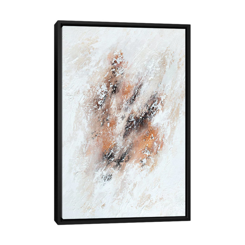 Snow Storm - Print on Canvas, Black Framed, 101.6 cm H x 66.04 cm W