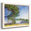 Peupliers, vue du marais, 1891 - Reproduction de photo sur toile-582287058-582287057