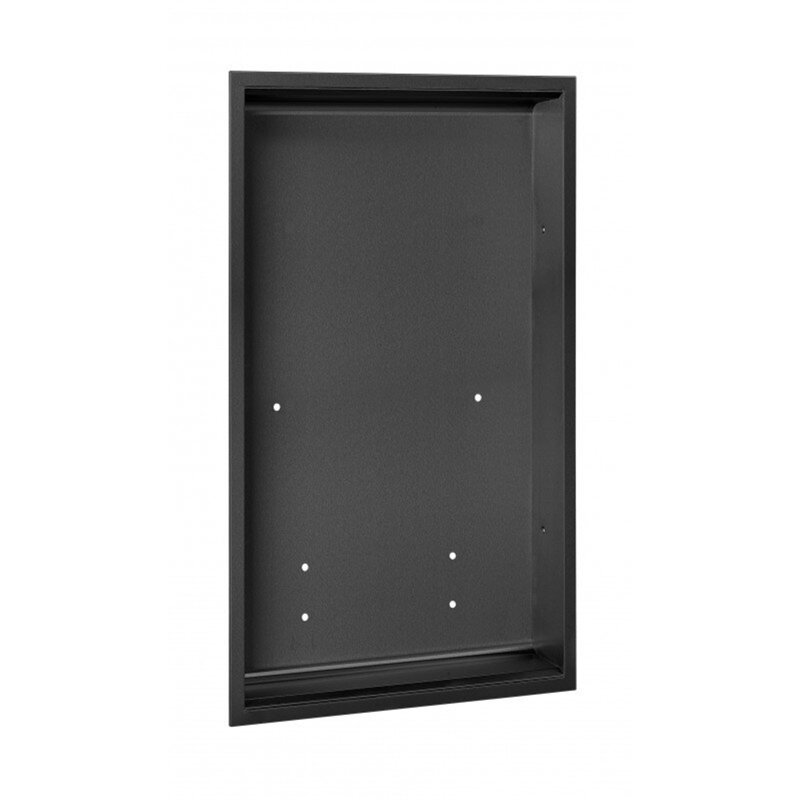 Table à langer verticale Dahah, Noir mat