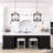 Highland Hill 4 Light Square Pendant-63573986-63573987