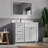 Disar 40'' Single Bathroom Vanity with Quartz Top-296909561
