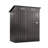 5X3 Ft, Gray Metal Outdoor Storage, Balcony, Courtyard, Galvanized Steel, Multi - Scenario Use, Simple Installation Tool Shed, Backyard, Patio, Rust Metal, Modular Design, Easy Assembly