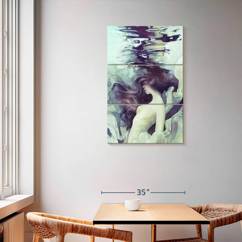 Leisha Submerged Drift, 23" H x 14" W