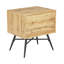 Volner 50cm W Bedside Table