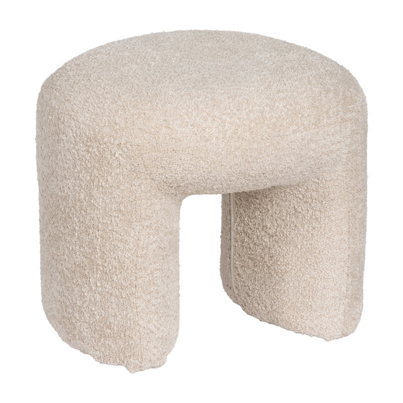 Solid + Manufactured Wood Accent Stool