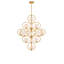 Storrs 14 - Light Wrought Iron Chandelier