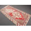 Tapis turc rétro Oushak rétro pour un décor de salon élégant - Tapis antiques