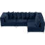 Canapé modulaire réversible en velours 108 po-82749476