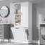 Grande armoire de rangement avec tablettes réglables-1609024492