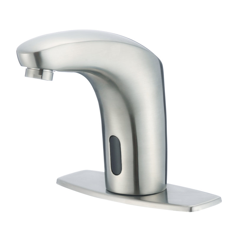Nelson Single-Hole Bathroom Faucet, Brushed Nickel
