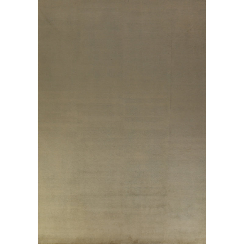 Tapis persan vert Gabbeh 10x14